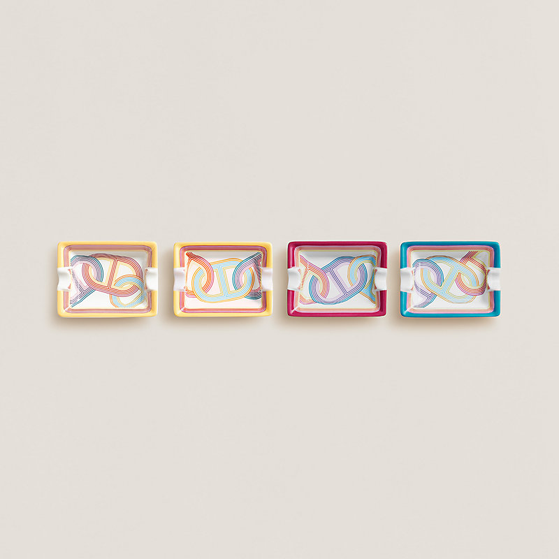 HERMES☆2個セット ミニ灰皿 トレイ Circuit 24 Faubourg